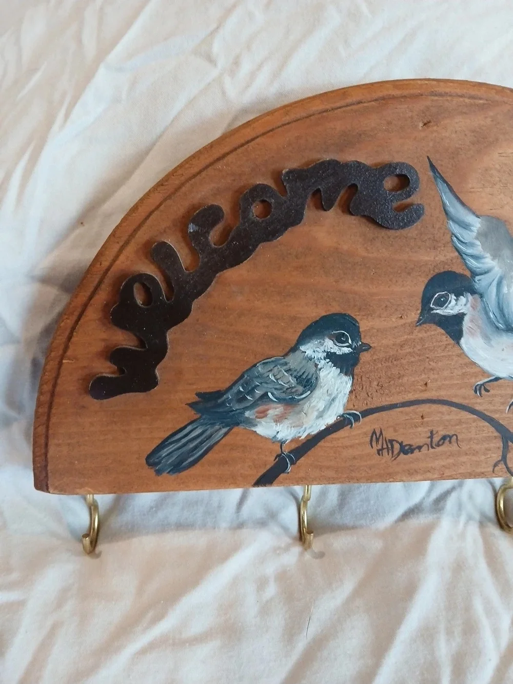 Vintage Key Hook Wall Hang